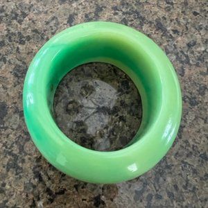 Kenneth Jay Lane Thick Resin Bangle, Light Mint, One Size KJLAN4033311661314